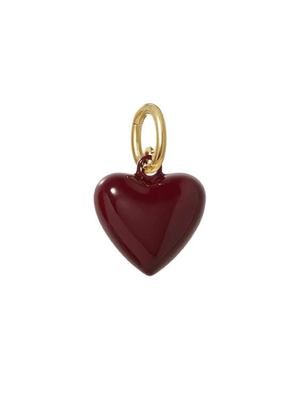 NWOT Roxanne Assoulin The Mini Puffy Heart Charms